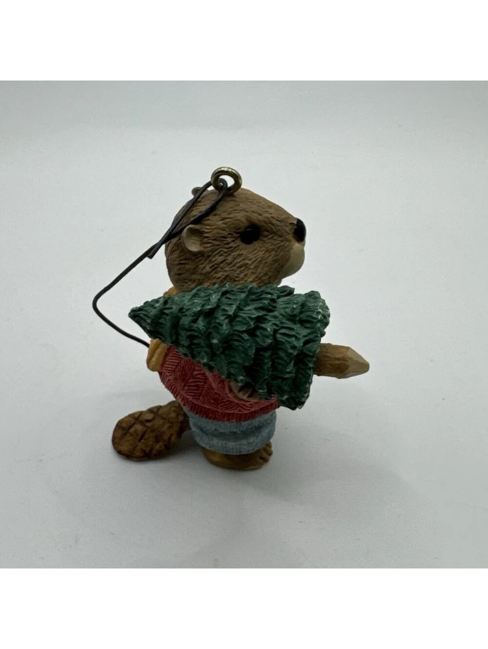 Hallmark Keepsake Ornament 1991 Yule Logger ~ Tender Touches -